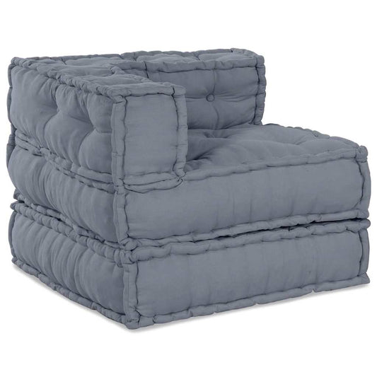 Kissen Grau 70 x 70 x 54 cm Polyester