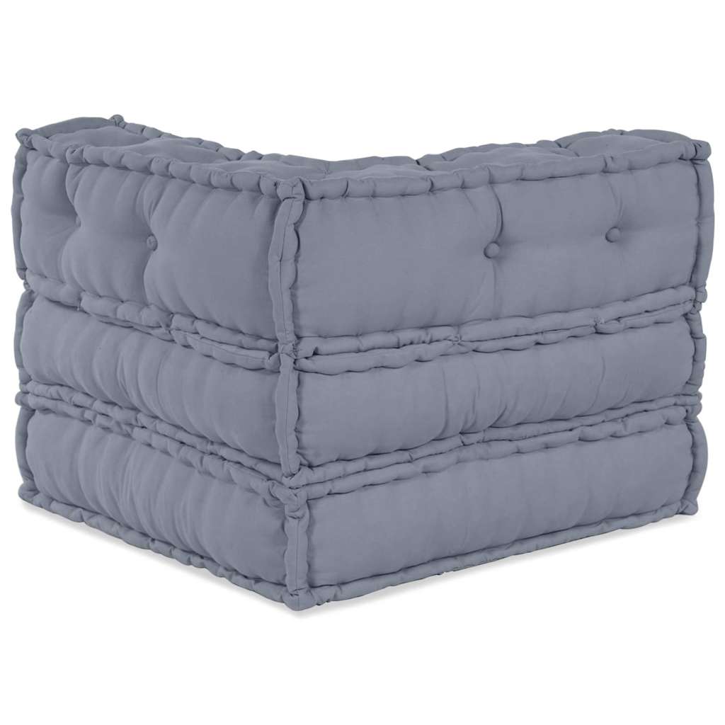 Kissen Grau 70 x 70 x 54 cm Polyester