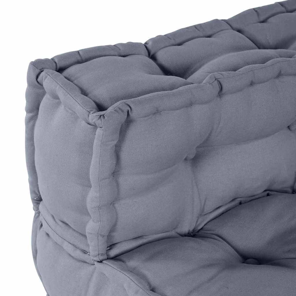 Kissen Grau 70 x 70 x 54 cm Polyester