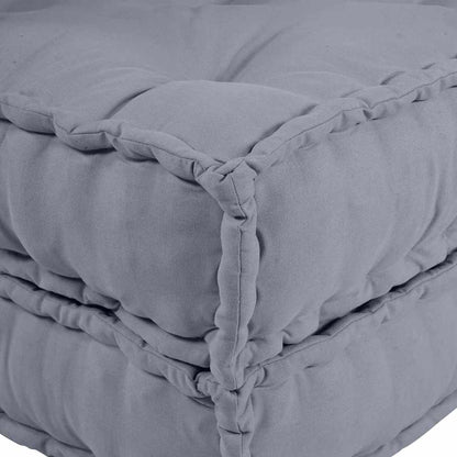 Kissen Grau 70 x 70 x 54 cm Polyester