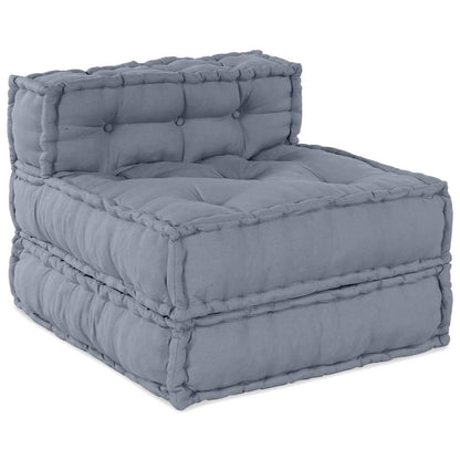 Kissen Grau 70 x 70 x 54 cm Polyester