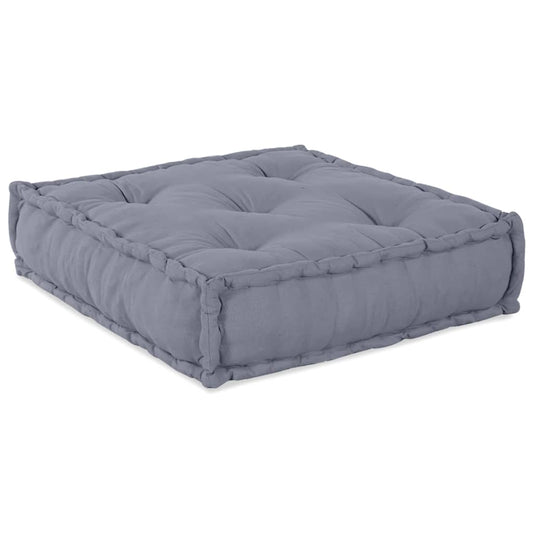 Kissen Grau 70 x 70 x 54 cm Polyester
