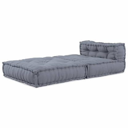 Kissen Grau 70 x 70 x 54 cm Polyester