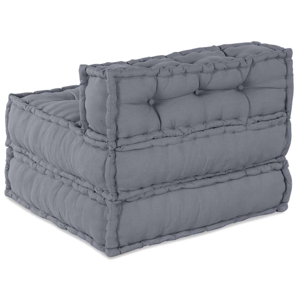 Kissen Grau 70 x 70 x 54 cm Polyester