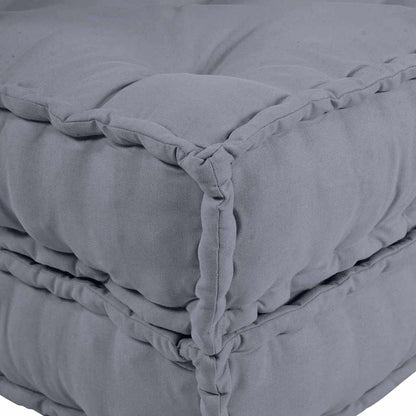Kissen Grau 70 x 70 x 36 cm Polyester