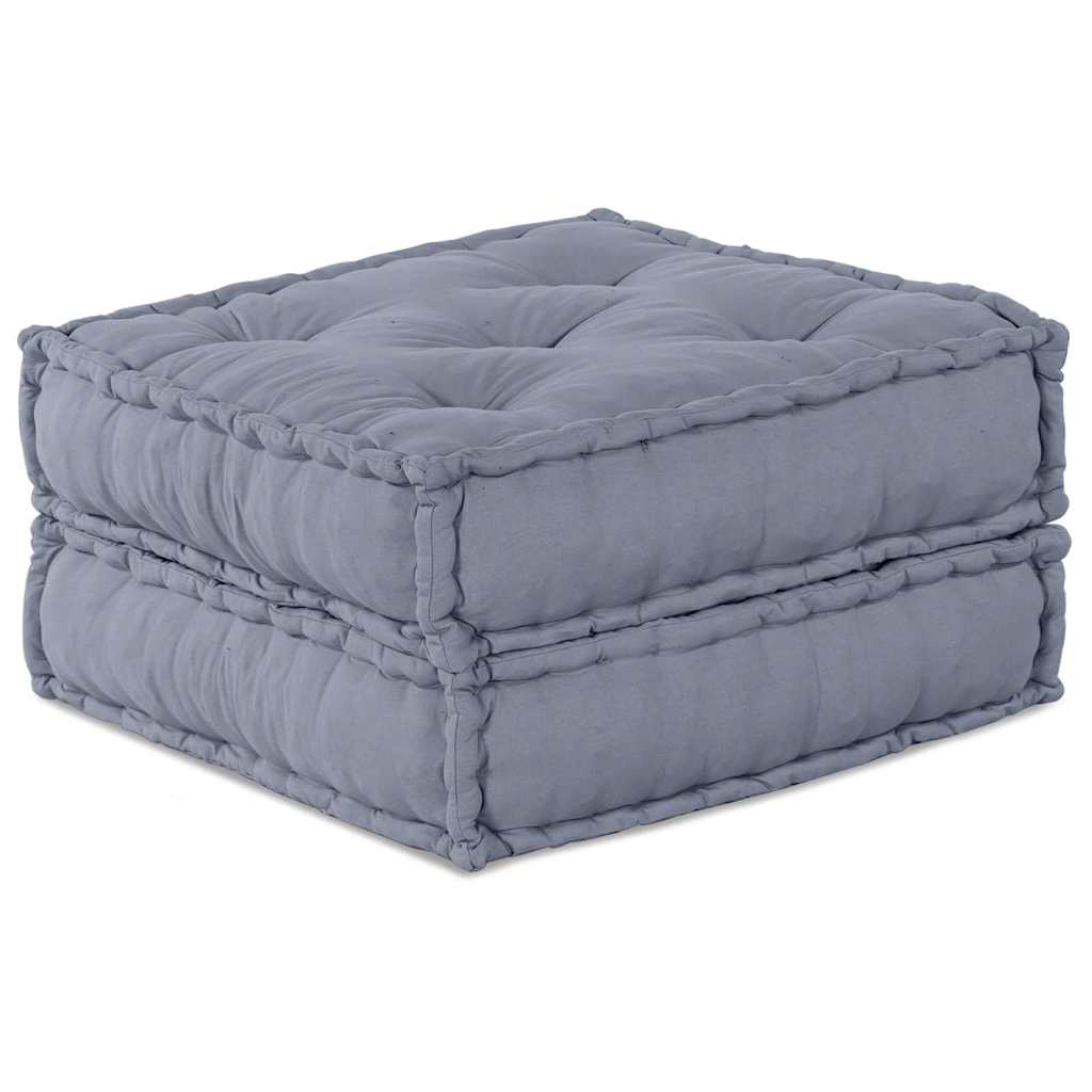 Kissen Grau 70 x 70 x 36 cm Polyester