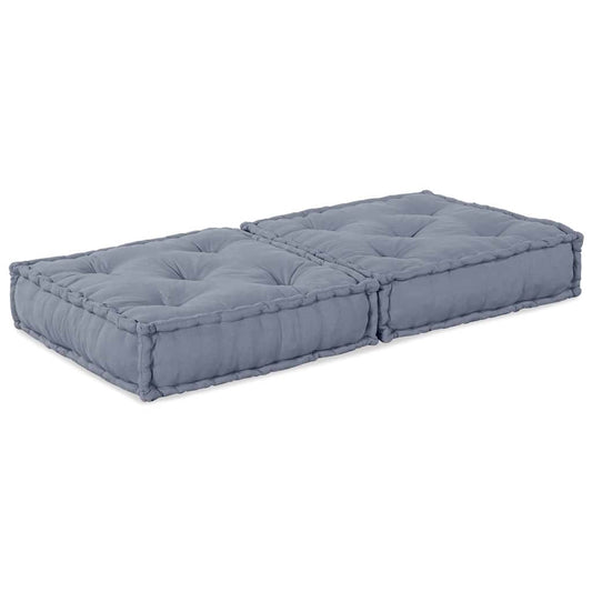 Kissen Grau 70 x 70 x 36 cm Polyester