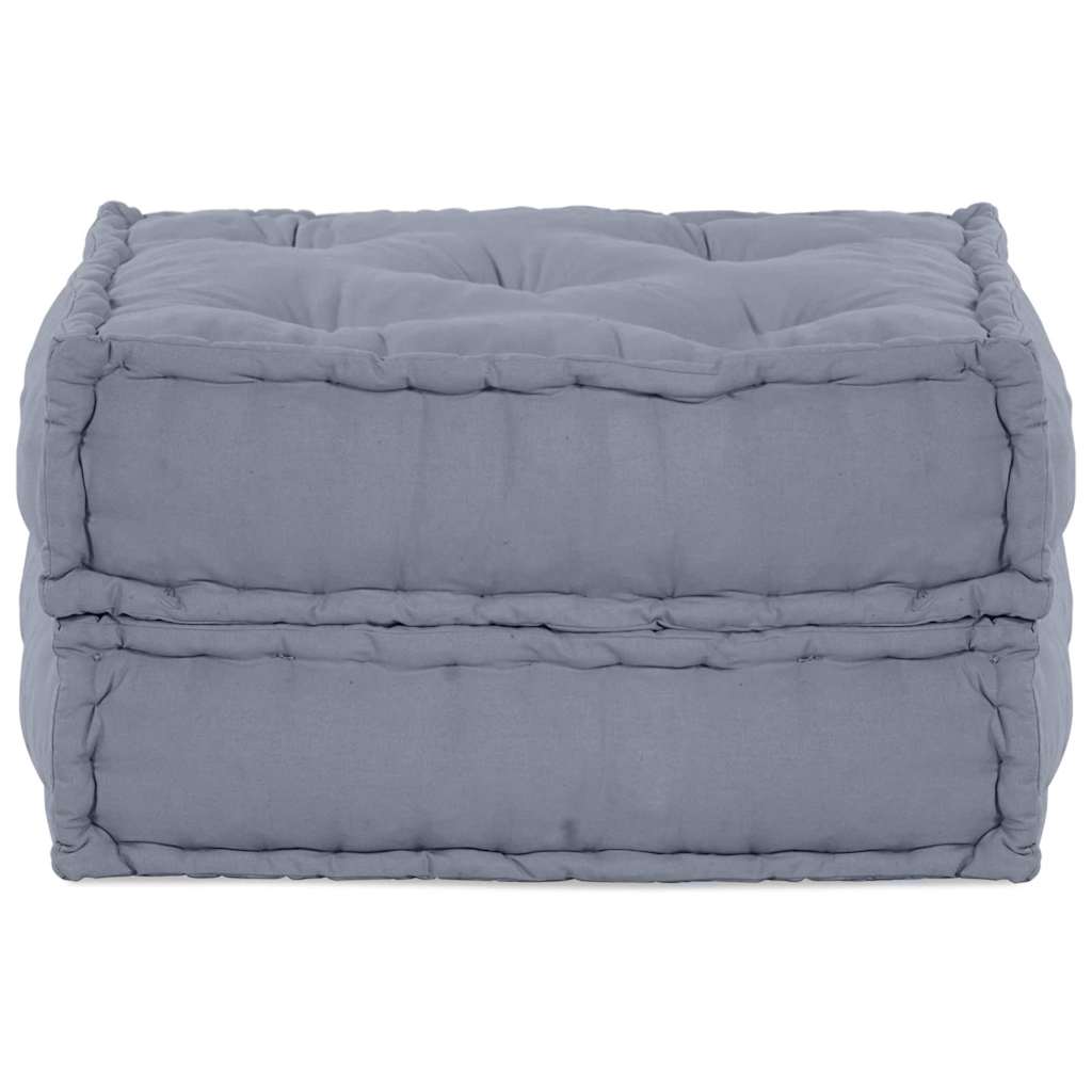 Kissen Grau 70 x 70 x 36 cm Polyester