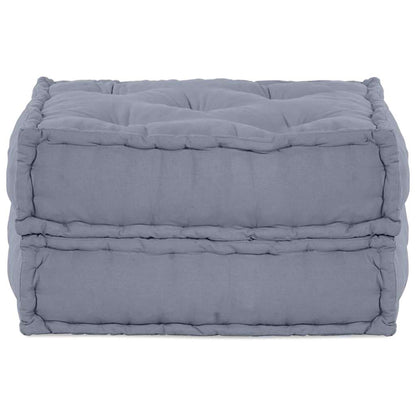 Kissen Grau 70 x 70 x 36 cm Polyester