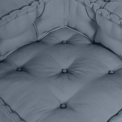 Kissen Grau 140 x 70 x 36 cm Polyester