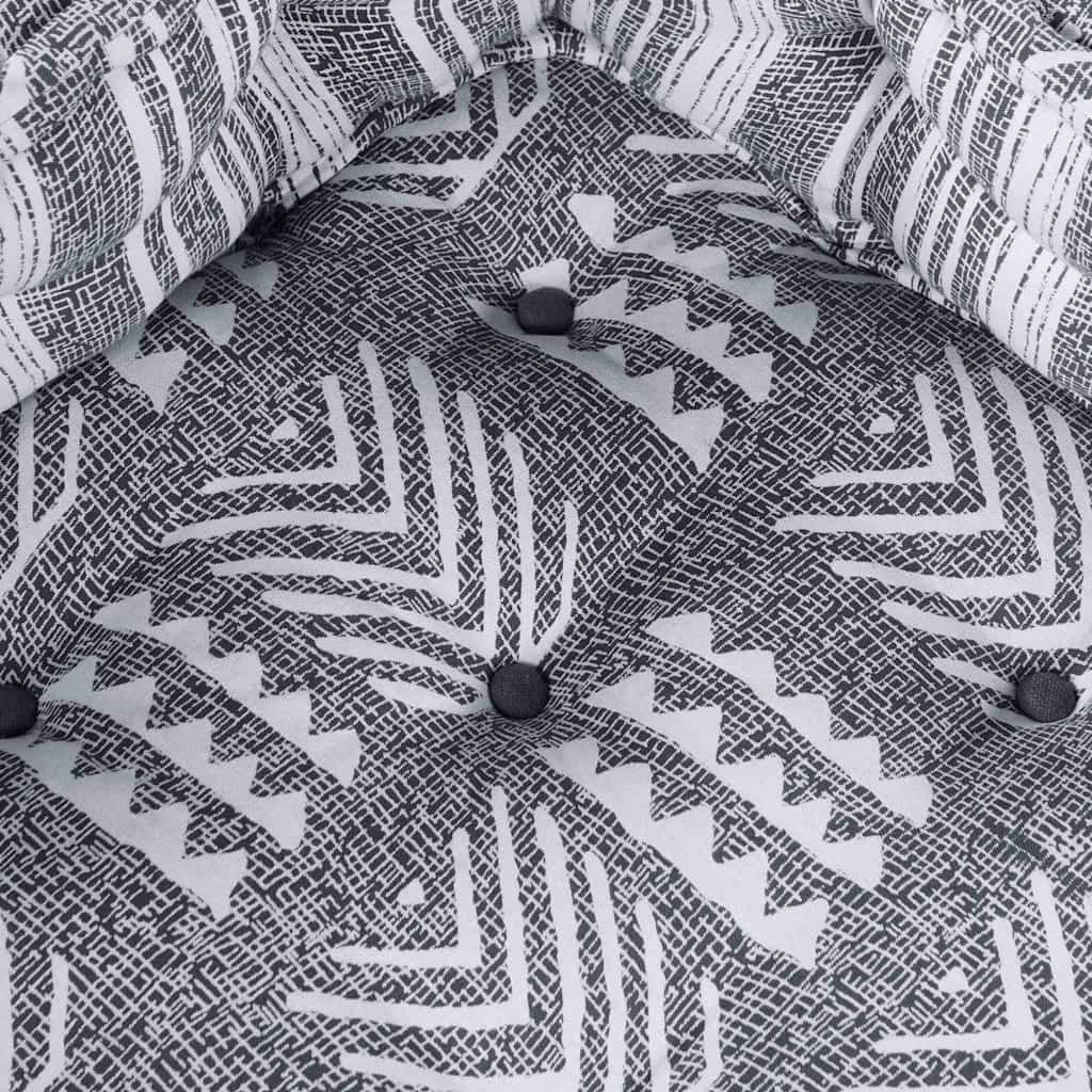 Kissen Grau 70 x 70 x 54 cm Polyester