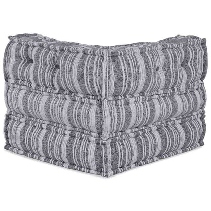 Kissen Grau 70 x 70 x 54 cm Polyester