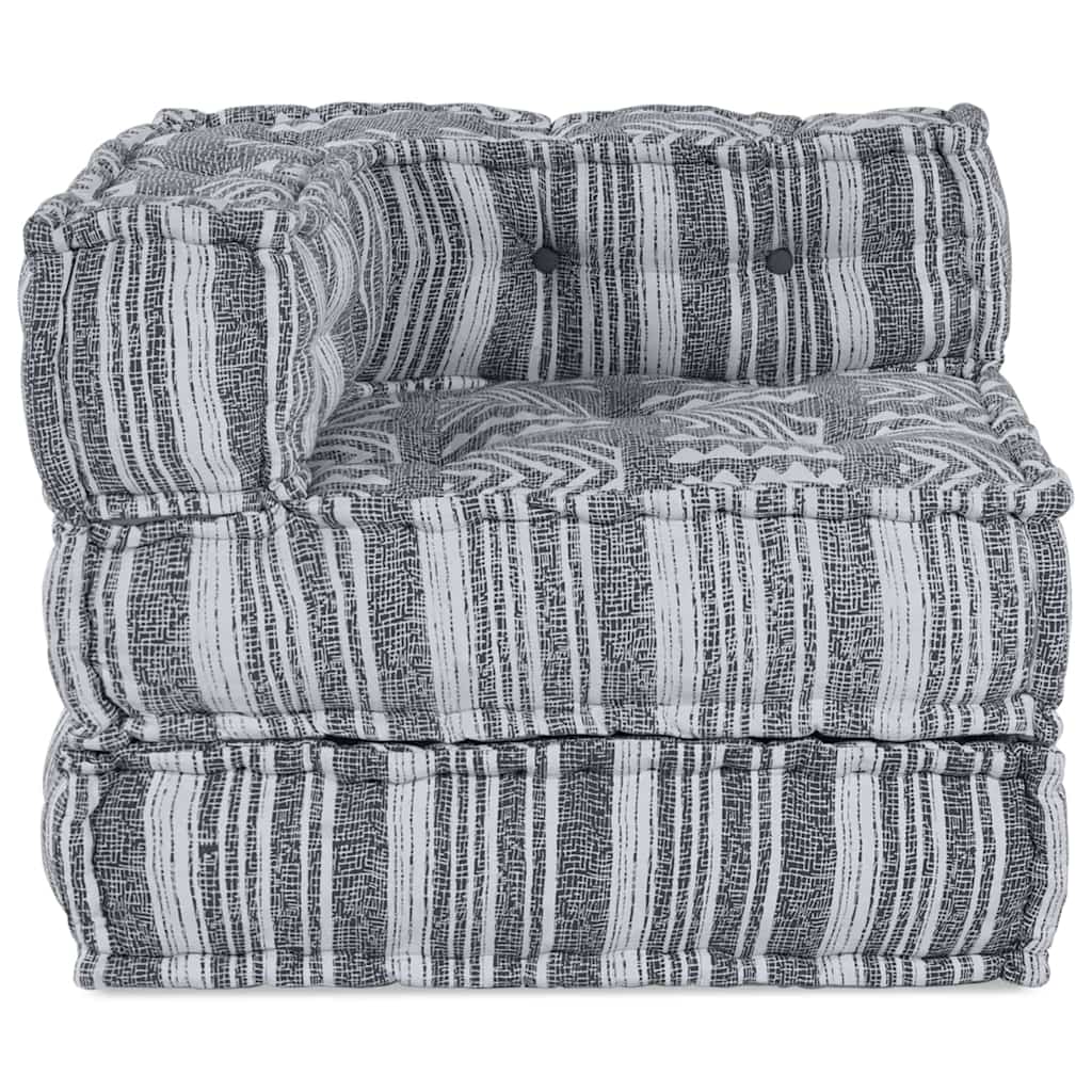 Kissen Grau 70 x 70 x 54 cm Polyester