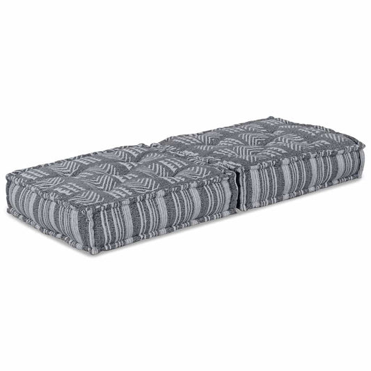 Kissen Grau 70 x 70 x 36 cm Polyester