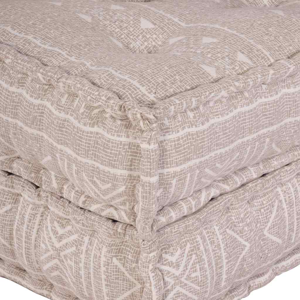 Kissen Braun 70 x 70 x 36 cm Polyester
