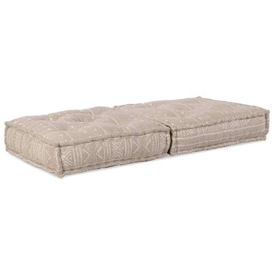 Kissen Braun 70 x 70 x 36 cm Polyester