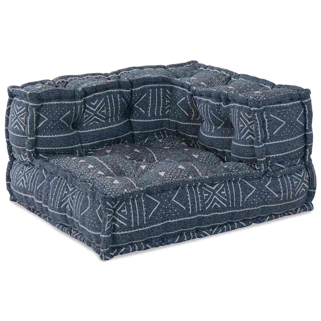 Kissen Blau 70 x 70 x 54 cm Polyester