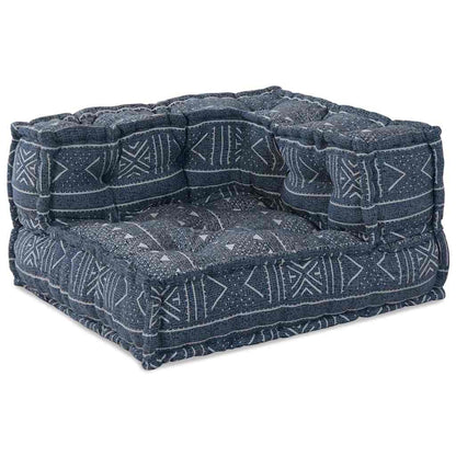 Kissen Blau 70 x 70 x 54 cm Polyester
