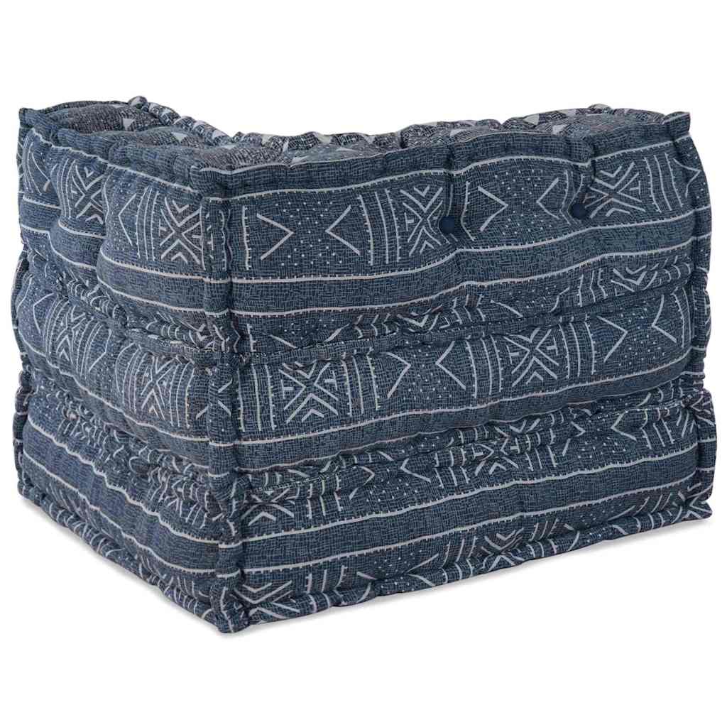 Kissen Blau 70 x 70 x 54 cm Polyester