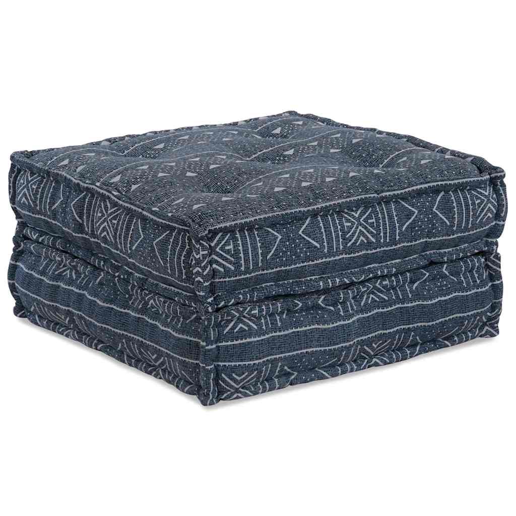 Kissen Blau 70 x 70 x 36 cm Polyester
