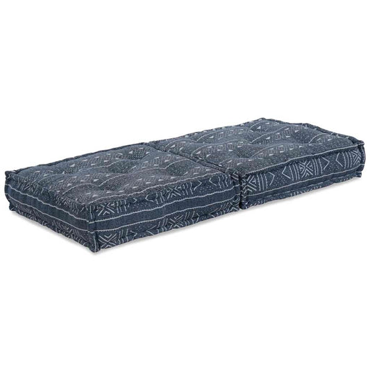 Kissen Blau 70 x 70 x 36 cm Polyester