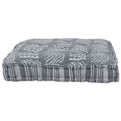 Pallet Sofa Kissen Grau-Druck Stoff