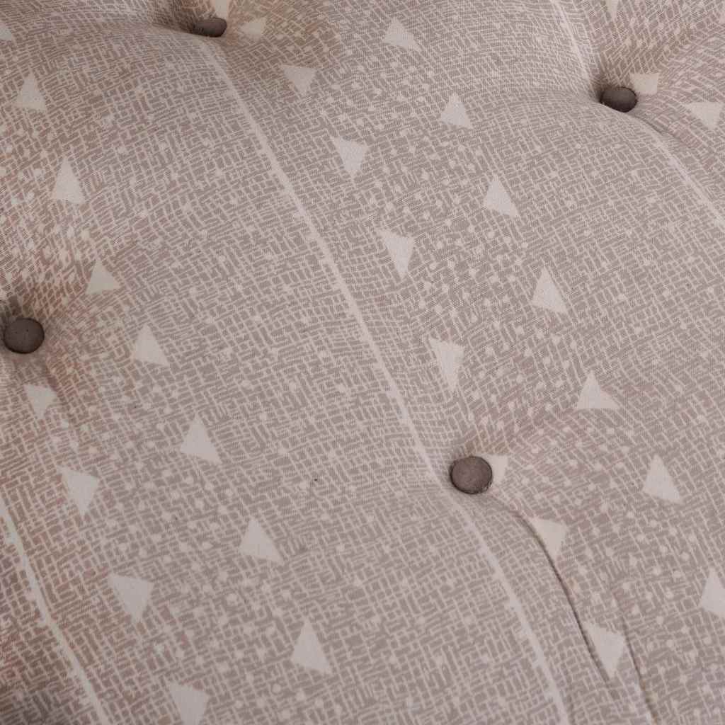 Pallet Sofa Kissen Hellbraun Stoff