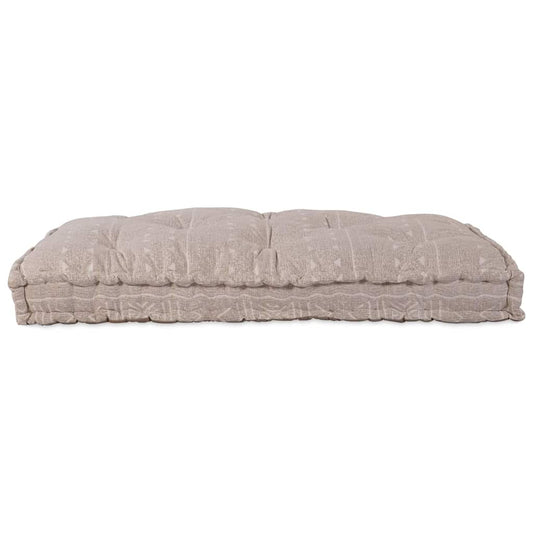 Pallet Sofa Kissen Hellbraun Stoff