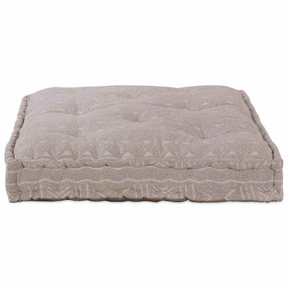 Pallet Sofa Kissen Hellbraun Stoff