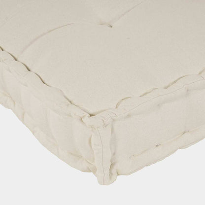 Pallet Sofa Kissen 2 pcs Creme Stoff