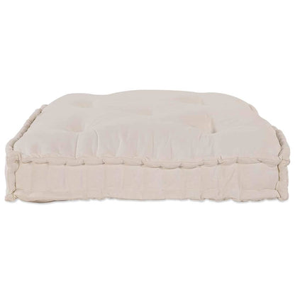 Pallet Sofa Kissen Creme Stoff