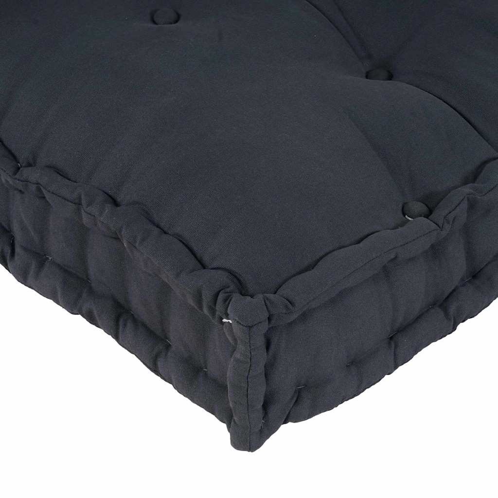 Pallet Sofa Kissen 3 pcs Anthrazit Stoff