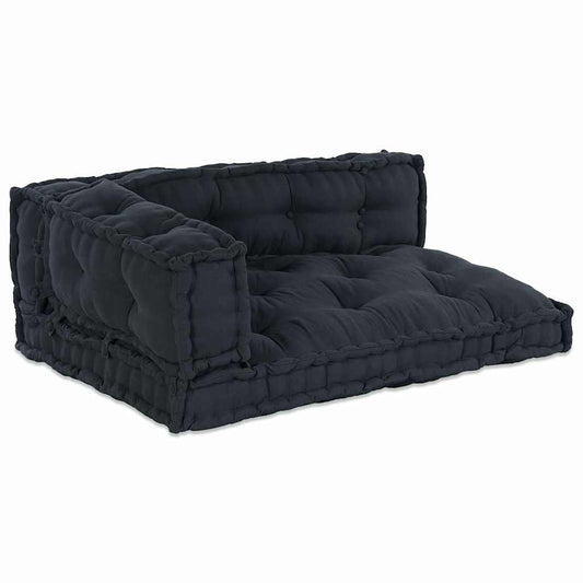 Pallet Sofa Kissen 3 pcs Anthrazit Stoff