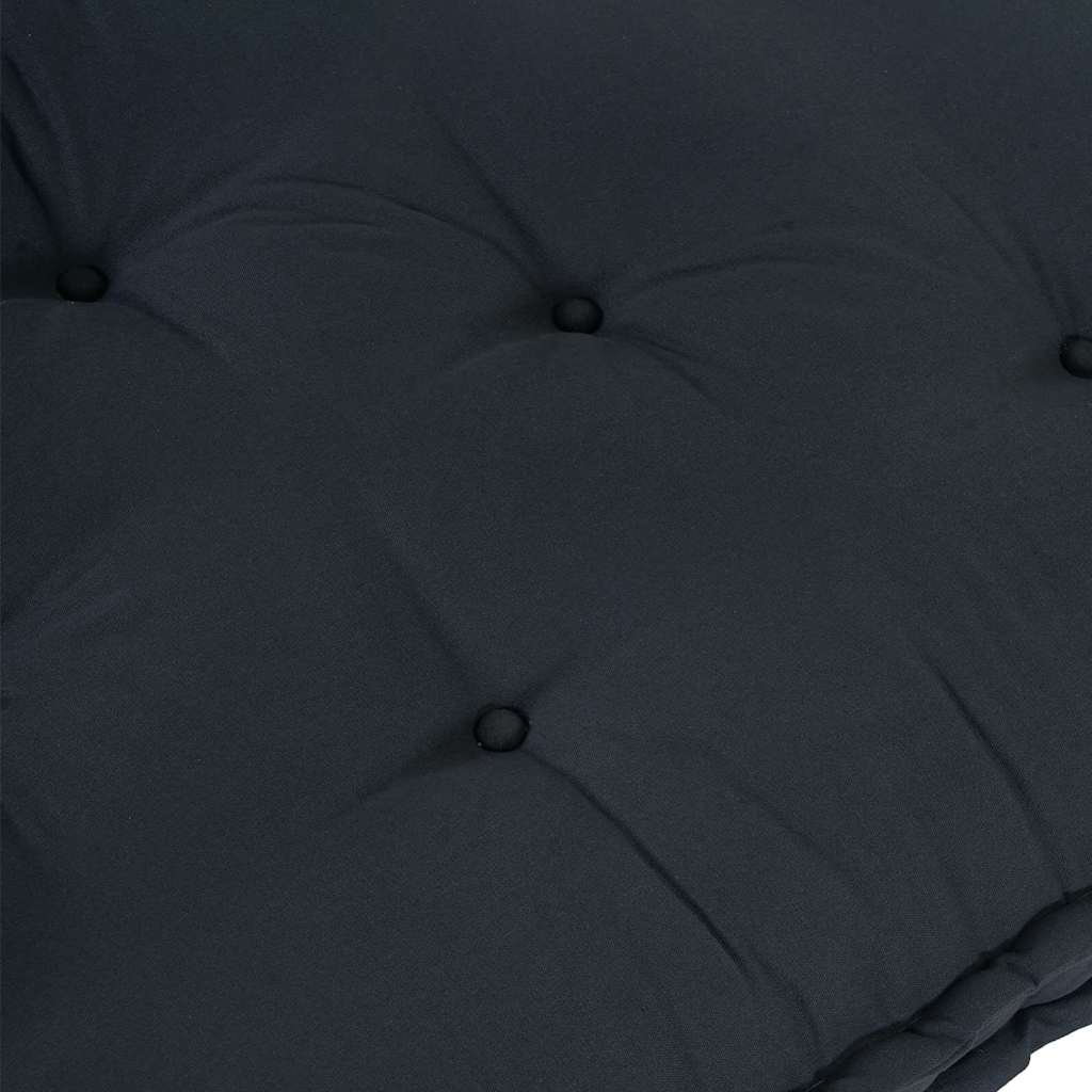 Pallet Sofa Kissen Anthrazit Stoff