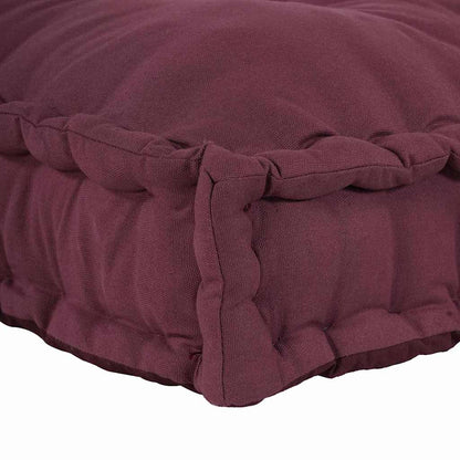 Pallet Sofa Kissen Kastanienbraun Stoff