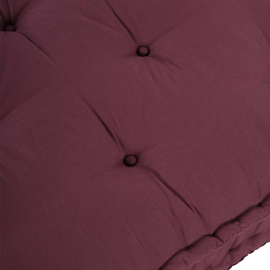 Pallet Sofa Kissen Kastanienbraun Stoff