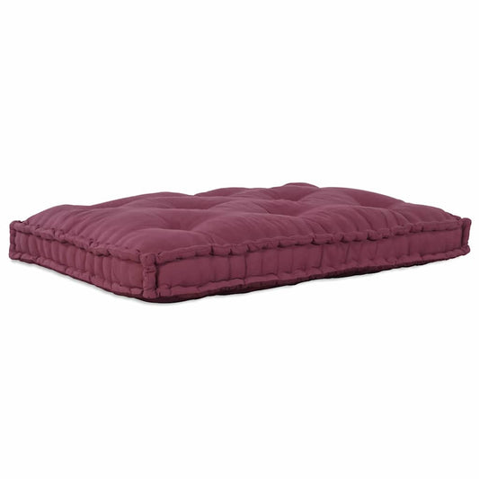 Pallet Sofa Kissen Kastanienbraun Stoff
