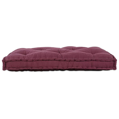 Pallet Sofa Kissen Kastanienbraun Stoff