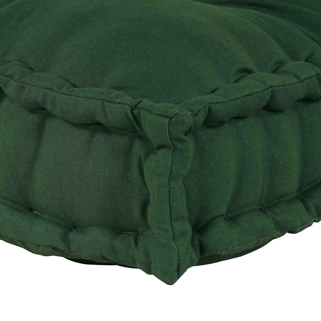 Pallet Sofa Kissen Grün Stoff