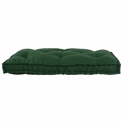 Pallet Sofa Kissen Grün Stoff