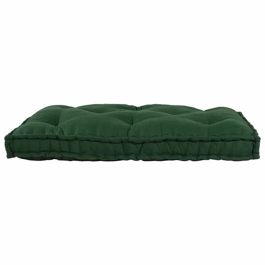 Pallet Sofa Kissen Grün Stoff