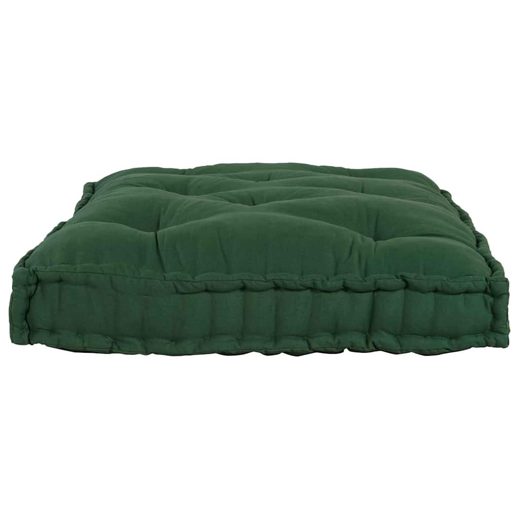 Pallet Sofa Kissen Grün Stoff