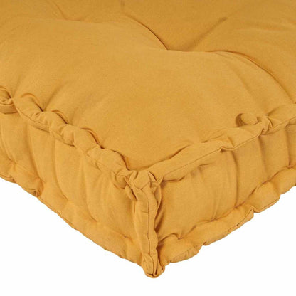 Pallet Sofa Kissen 3 pcs Gelb Stoff