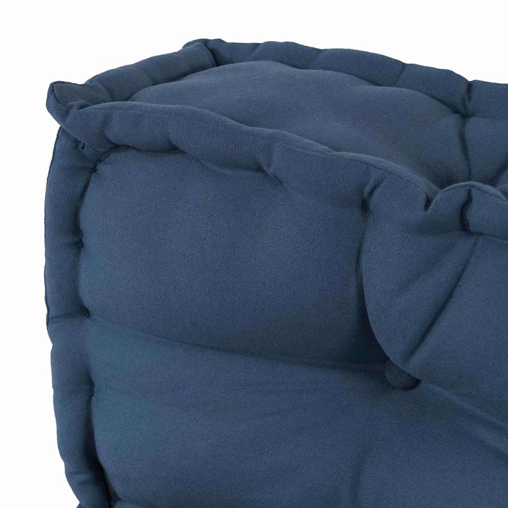 Pallet Sofa Kissen 2 pcs Indigo Stoff