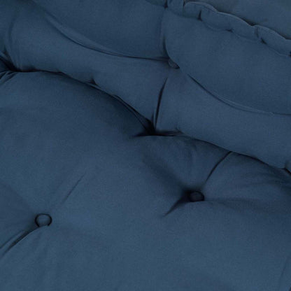 Pallet Sofa Kissen 2 pcs Indigo Stoff