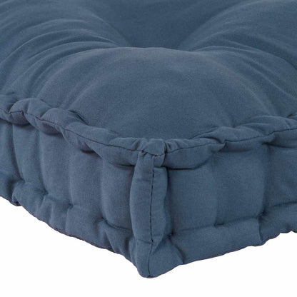 Pallet Sofa Kissen Indigo Stoff