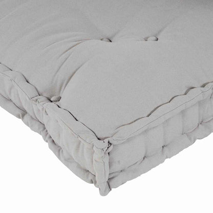 Pallet Sofa Kissen 3 pcs Grau Stoff