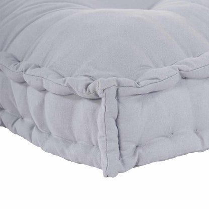 Pallet Sofa Kissen Grau Stoff