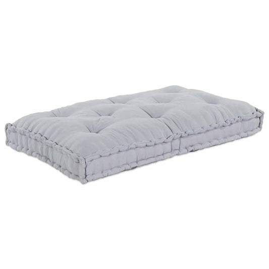 Pallet Sofa Kissen Grau Stoff