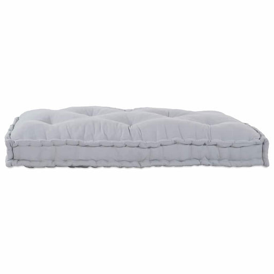 Pallet Sofa Kissen Grau Stoff